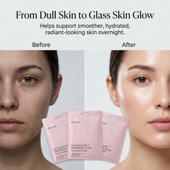 GlassGlow Collagen Overnight Mask (Pack of 3)