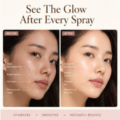 GlossyGlow White Truffle Mist Serum