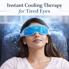 CoolRelief Eye Mask  For Summer Heat Relief & Stressed Eye Relaxation