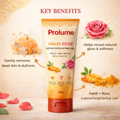 Haldi Rose Ubtan Exfoliating Gel