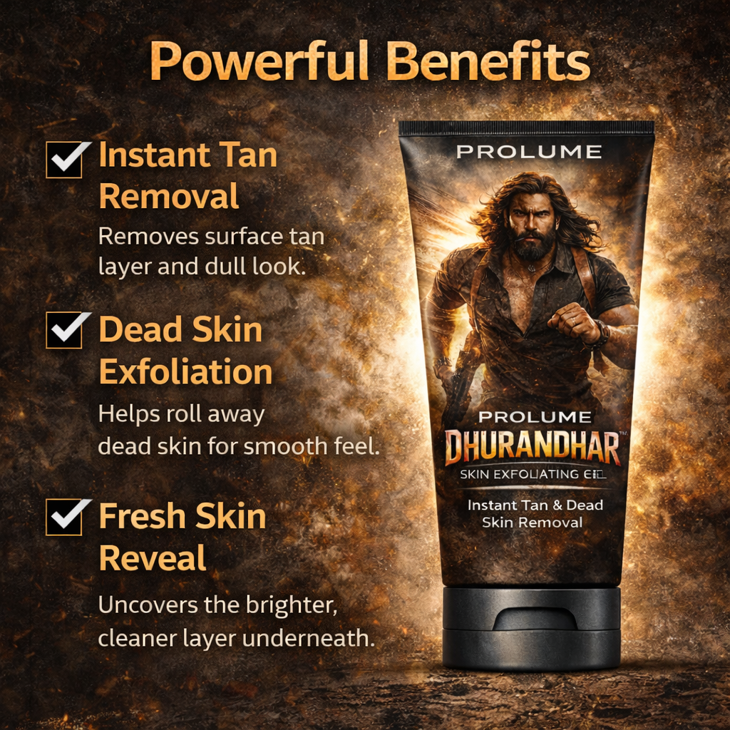 Dhurandhar Skin Exfoliating Gel For Men