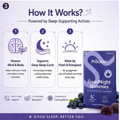 GoodNight Gummies for Deep & Restful Sleep – Pack of 30 Gummies