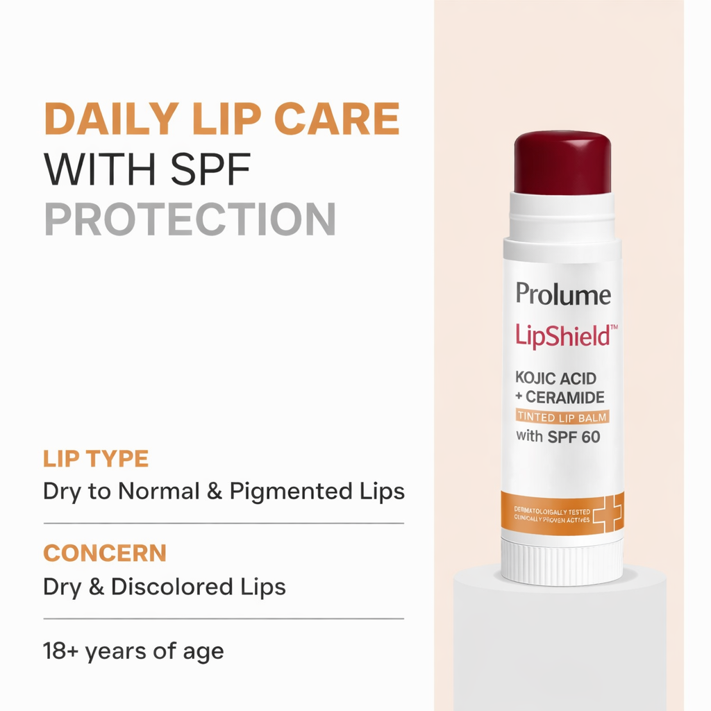 LipShield Kojic Acid + Ceramide Tinted Lip Balm with SPF 60