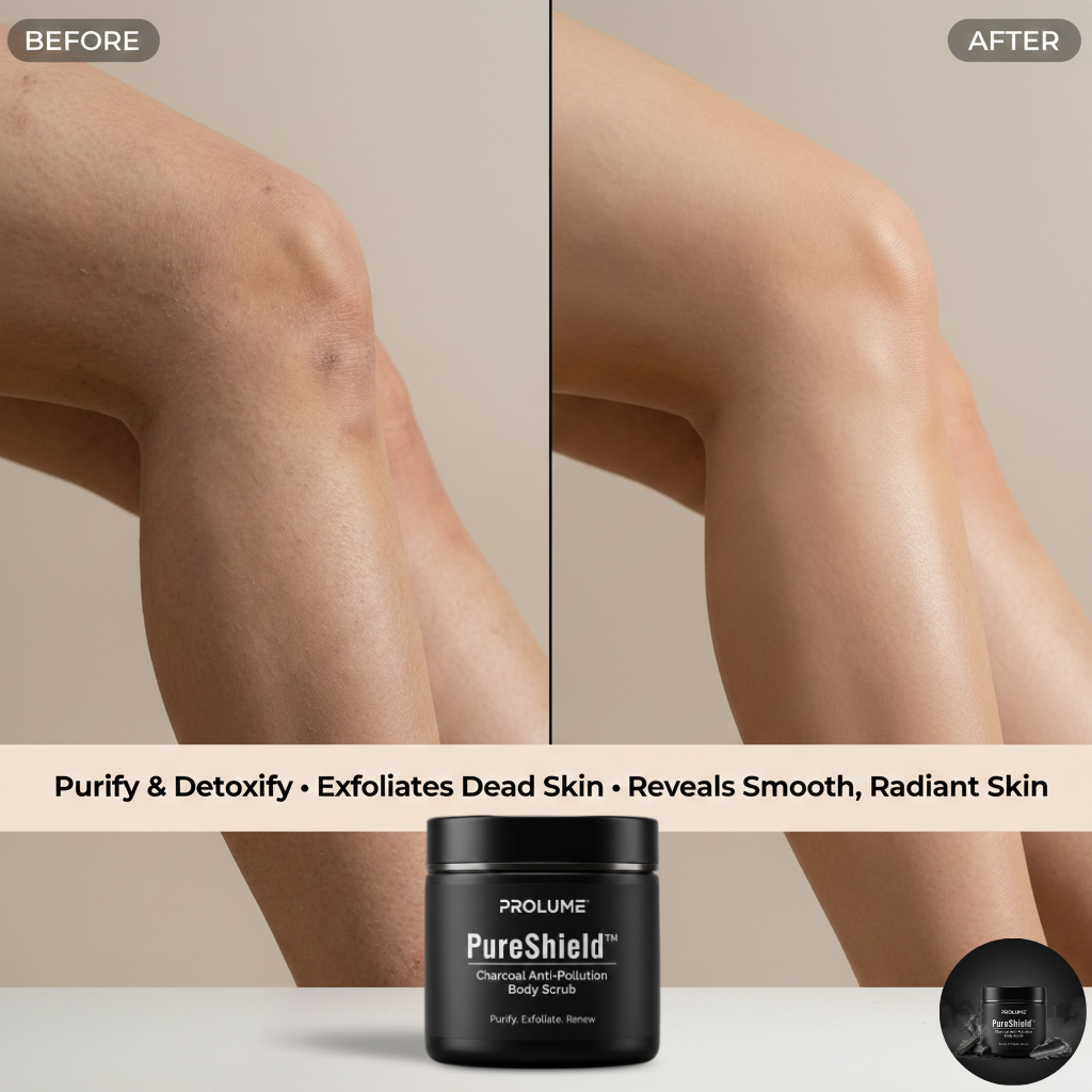 PureShield Charcoal Anti-Pollution Body Scrub