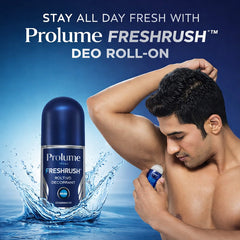 FreshRush Active Deo Roll-On (Pack of 3)