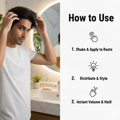 VoluDust Hair Styling Powder