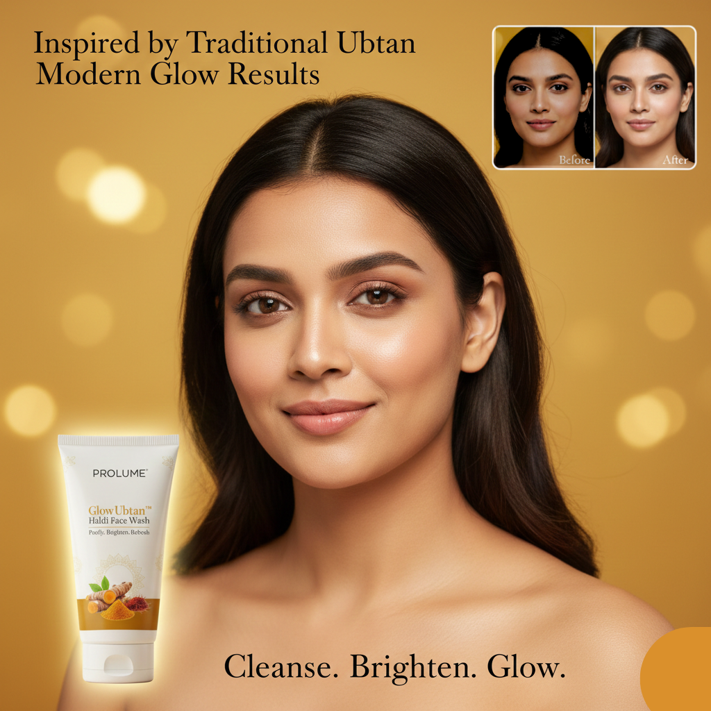 GlowUbtan Haldi Face Wash