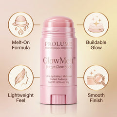 GlowMelt Butter Glow Stick  Cream Highlighter Stick | Melt-On Glow | Dewy Radiance