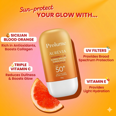 Aurévia Vitamin C + E Super Bright Sunscreen SPF 50+