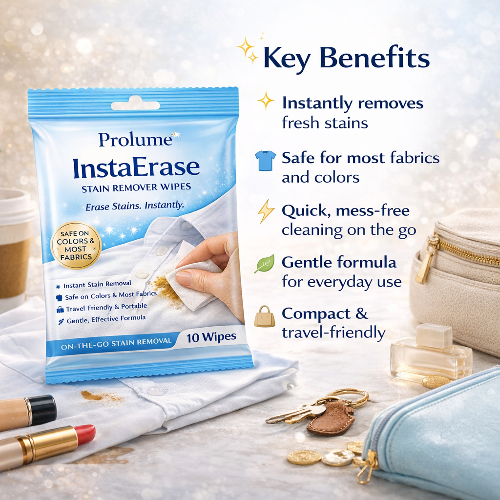 InstaErase Stain Remover Wipes