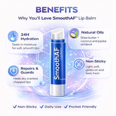 SmoothAF Lip Balm (Pack of 3)