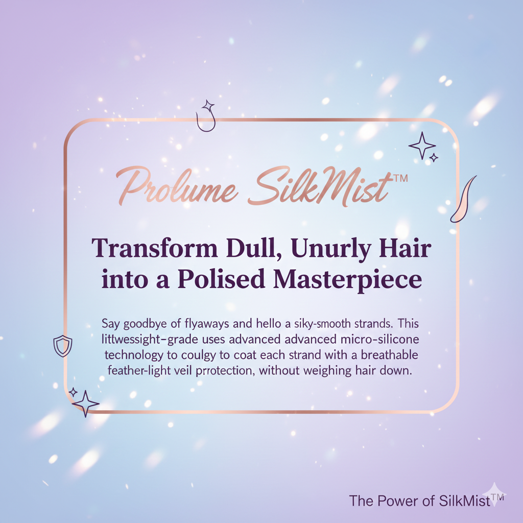 SilkMist Anti-Frizz & Shine Spray