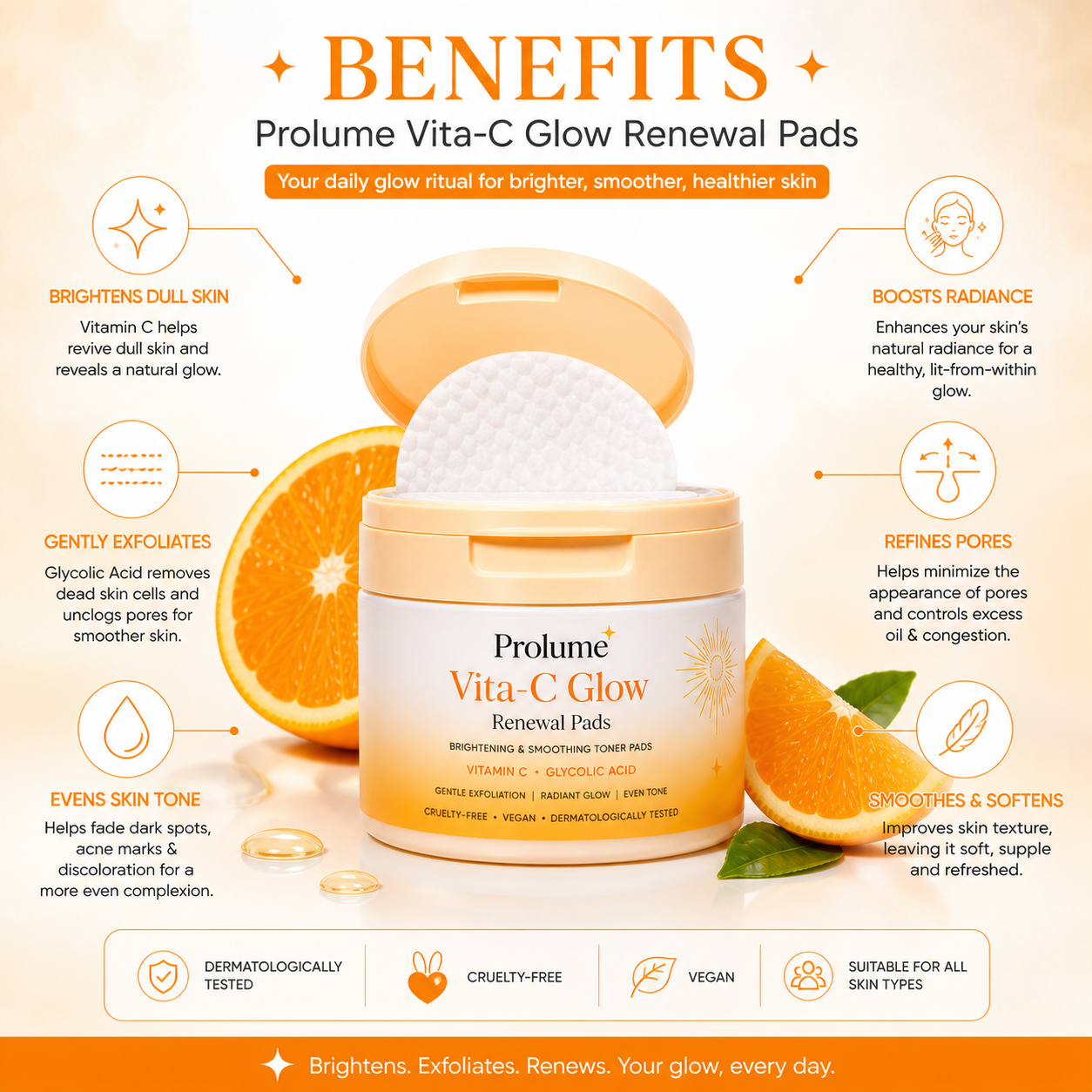 Vita-C Glow Renewal Pads