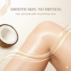 SmoothGo Instant Hair Removal Cream – Coconut Oil Nourish Formula