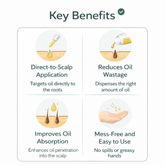 HealthyHair Hair Oil Applicator