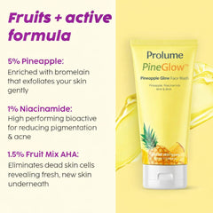 PineGlow Pineapple Glow Face Wash