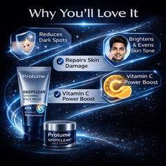 Dark-Correction System  (DeepClear Face Wash + SpotClear Face Cream)