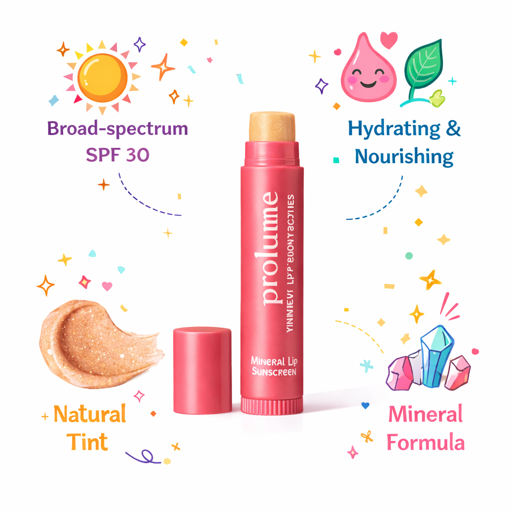 Tinted Lip Protection SPF – Mineral Lip Sunscreen with Natural Tint