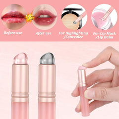 SoftTip Korean Silicone Brush Trio with Lip & Cheek Tint