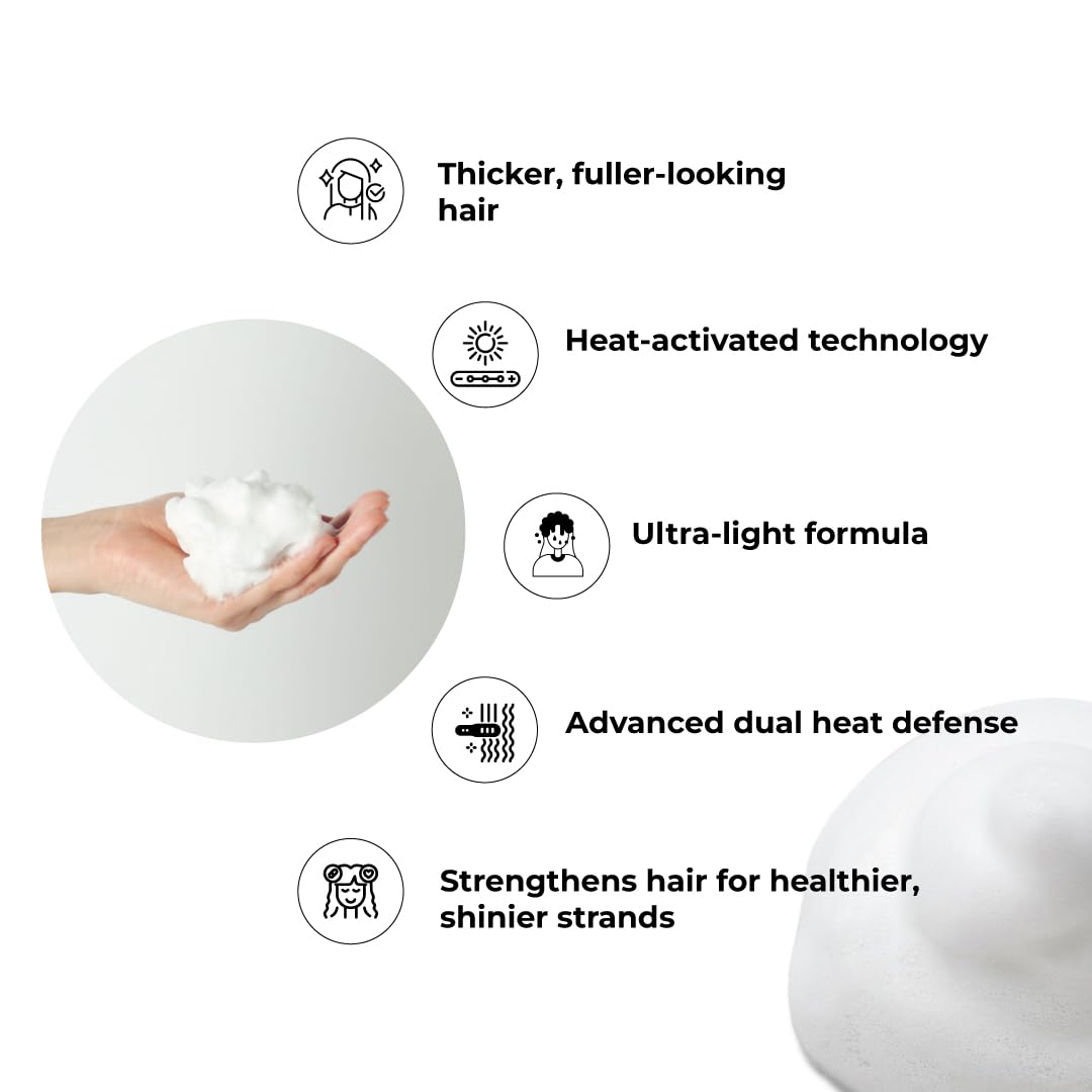 ThickAF Hair Mousse  Instant Volume & Thick Hair Styling Foam