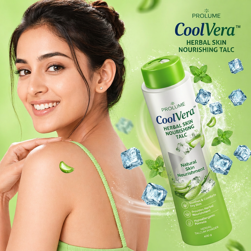 CoolVera Summer Heat Rash Talc