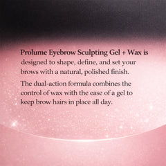 Eyebrow Sculpting Gel + Wax