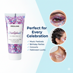StarSplash Face & Body Glitter Gel