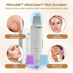 UltraClean Skin Scrubber Spatula Ultrasonic Facial Pore Cleaner | Blackhead Remover & Deep Cleansing Face Tool