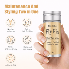 FlyFix Hair Wax Stick With Teasing Hair Brush