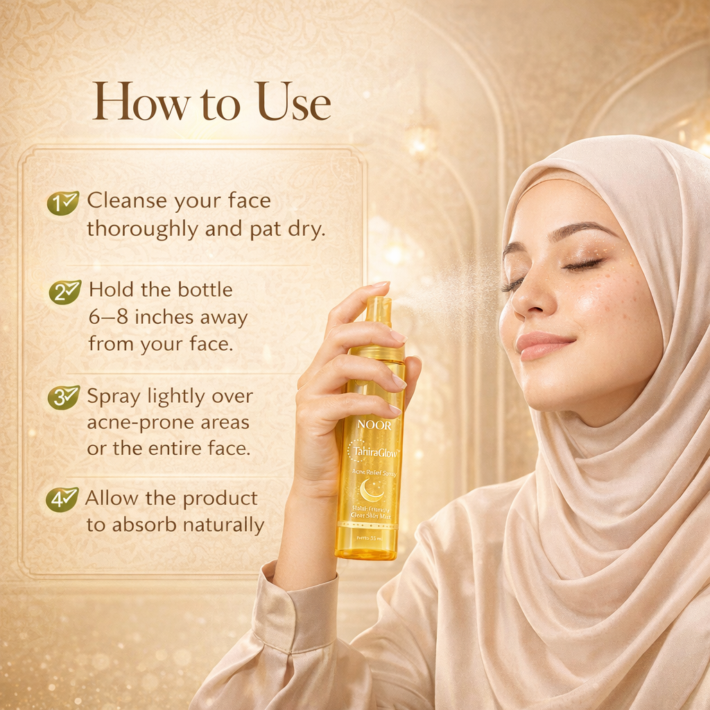 Noor TahiraGlow Acne Relief Spray