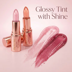 GlowTint Glitter Gel Lipstick – Pack of 2  Color-Adapting Lip Tint | Glossy Shine | Hydrating Gel Formula