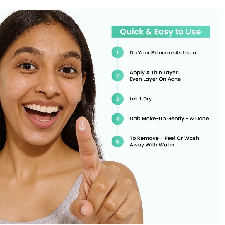 Invisible Liquid Pimple Patch