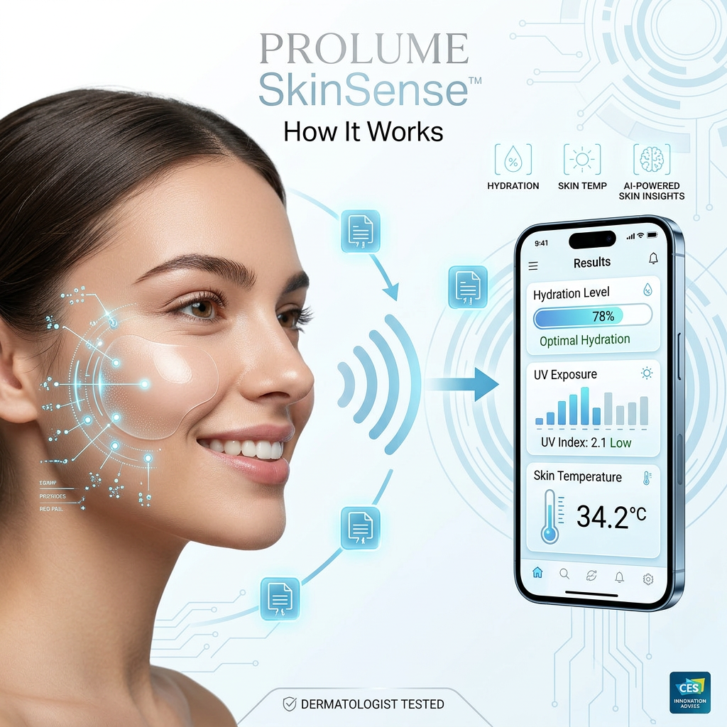 SkinSense Smart Skin Analysis Patch