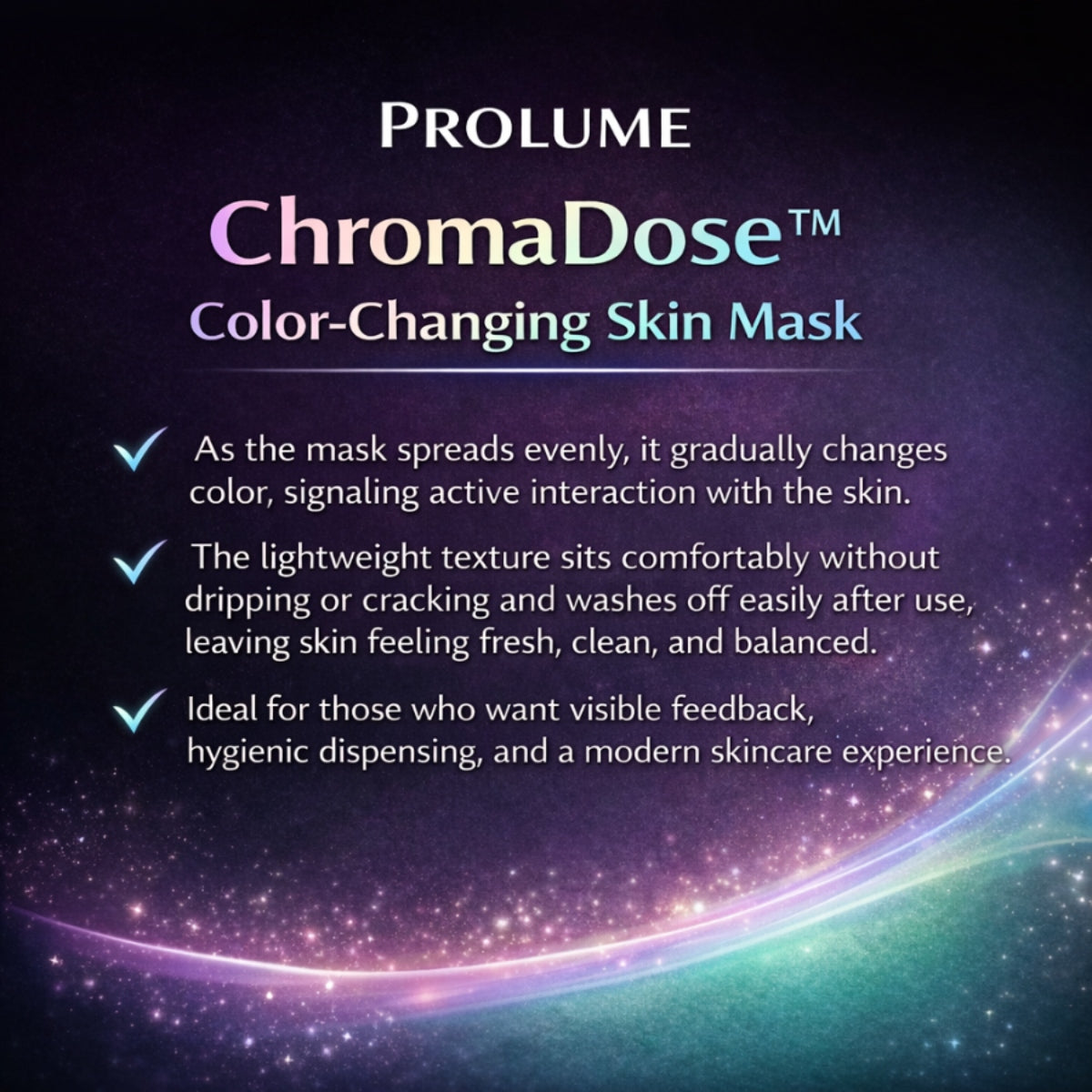 ChromaDose Color-Changing Skin Mask – Syringe Format