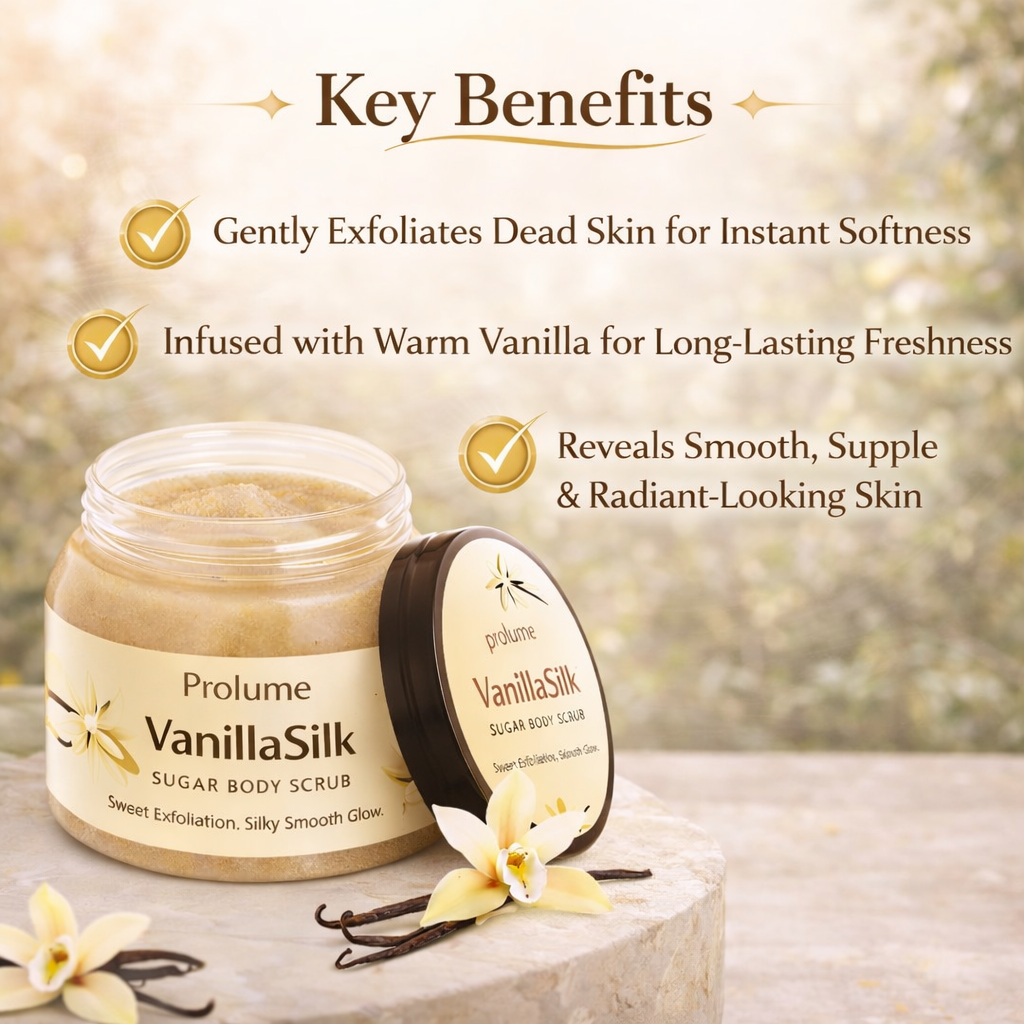VanillaSilk Sugar Body Scrub