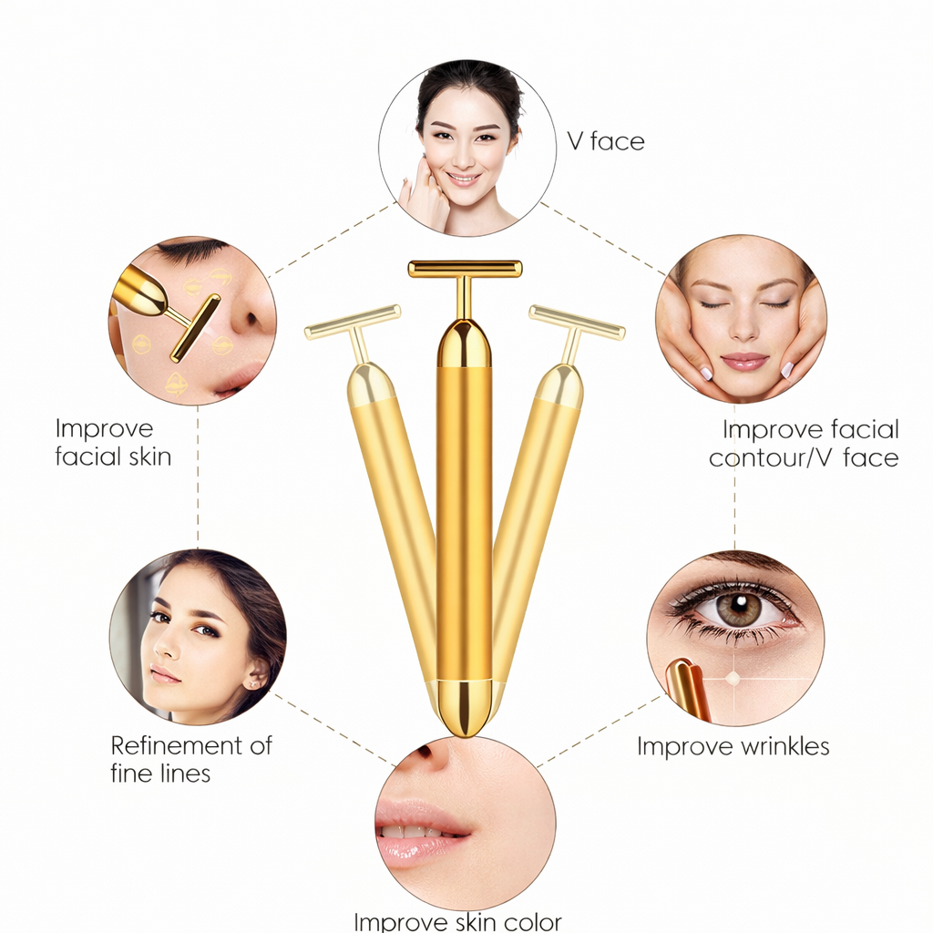 FaceSculptTrio  3-in-1 Jade Facial Massage Set