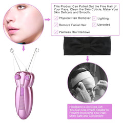 SmoothThread Facial Hair Remover