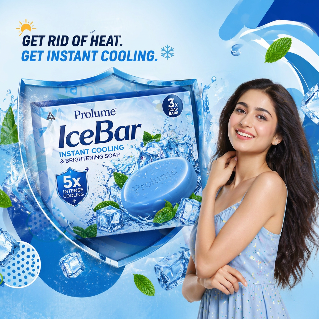 IceBar Instant Cooling & Brightening Soap (Pack of 3)
