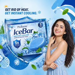 IceBar Instant Cooling & Brightening Soap (Pack of 3)