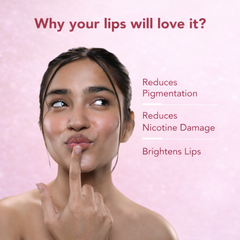 BeetGlow Lip Polish – Beetroot & Shea Butter Lip Scrub