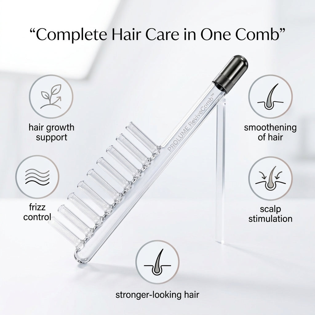 ReviveComb High-Frequency Hair Therapy Comb
