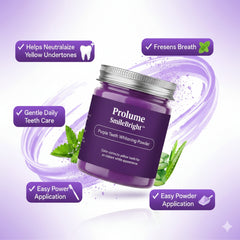 SmileBright™ Purple Teeth Whitening Powder