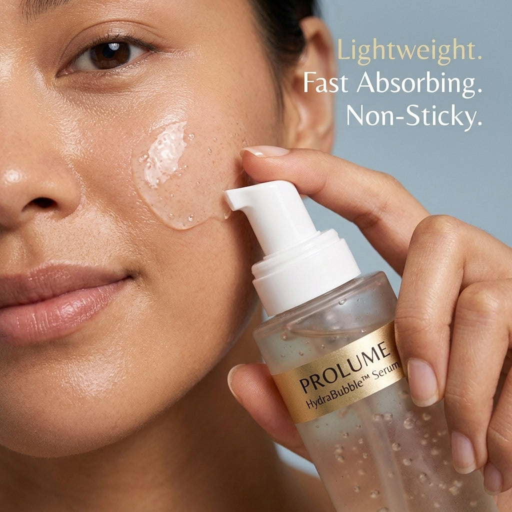 HydraBubble Hydrating Serum  Hyaluronic Acid Bubble Serum | Deep Hydration | Glow Boosting Skin System
