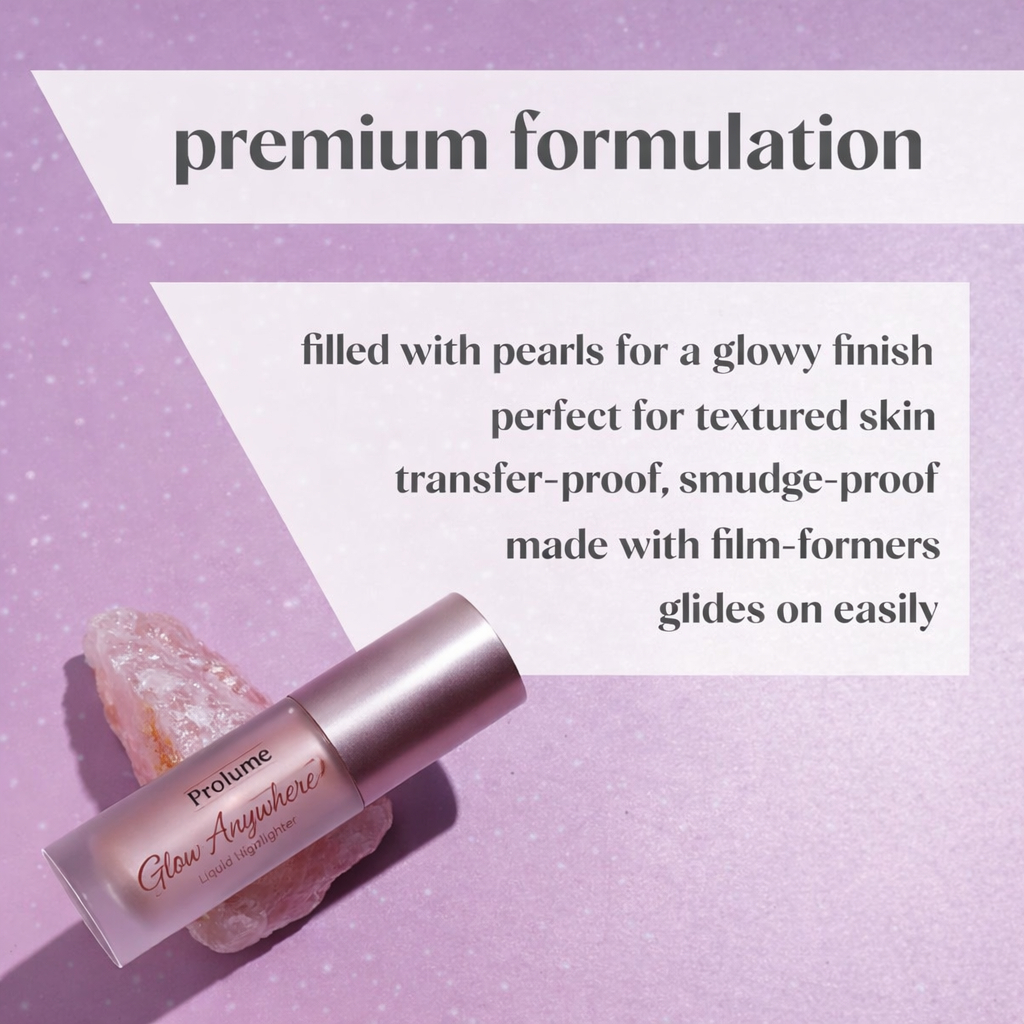 GlowAnywhere Liquid Highlighter -Moonlite Shade