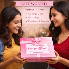 CampusGlow All-in-One Makeup Kit for College Girls