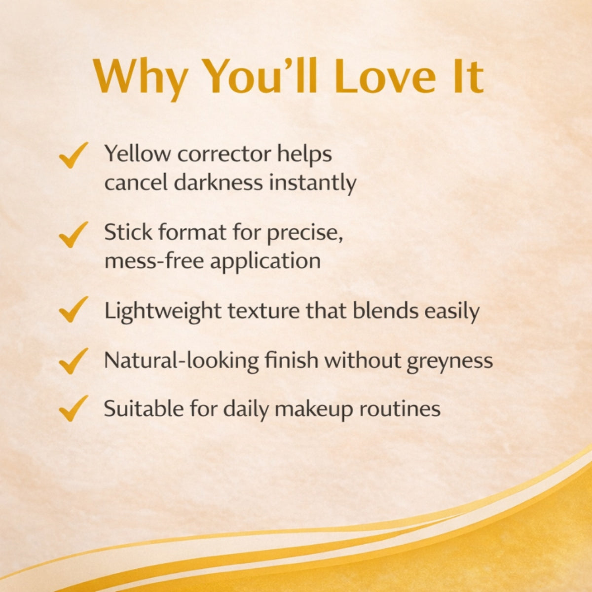 BrightFix Yellow Concealer Stick