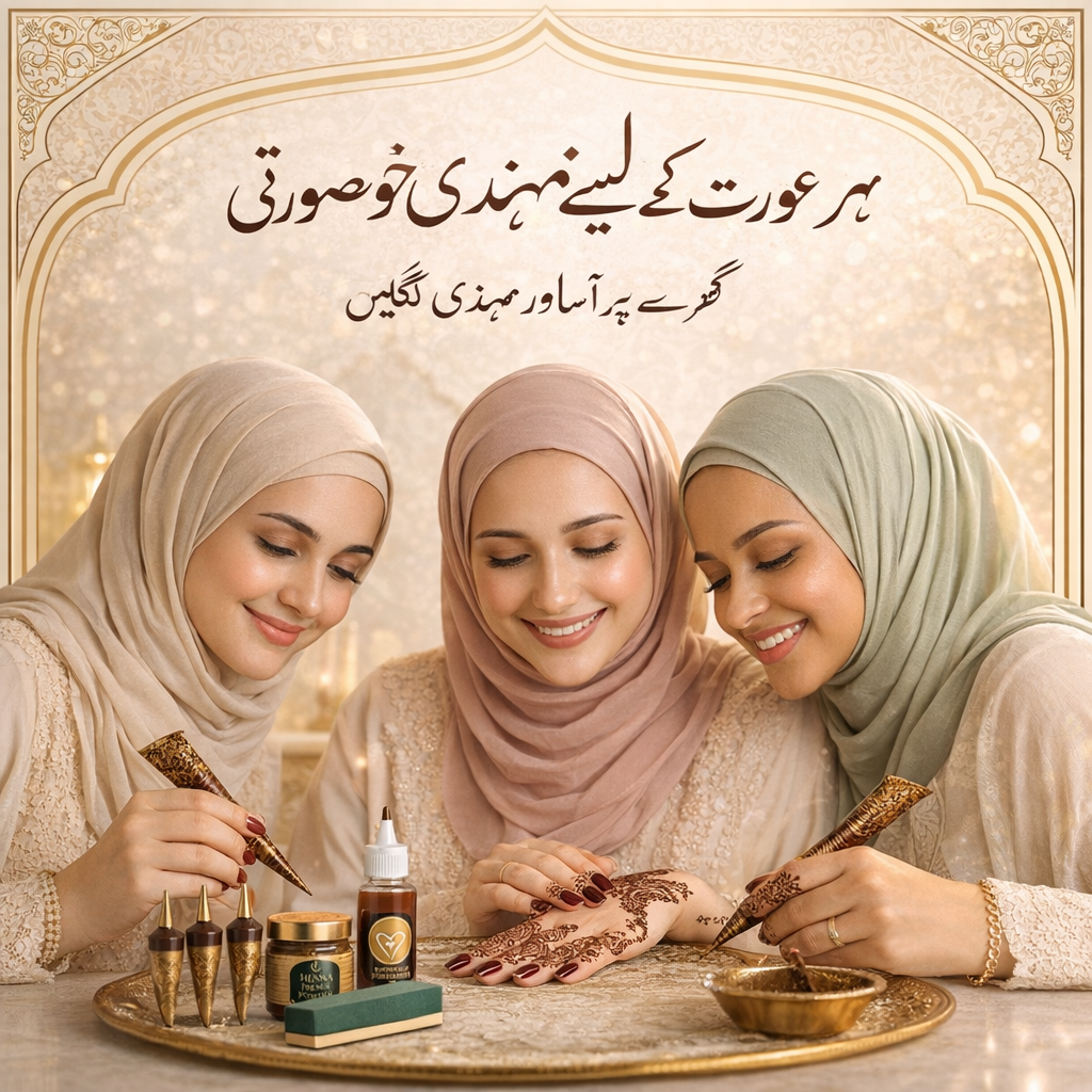 Nooree Beauty HennaNails DIY Henna Kit For Nails & Hands