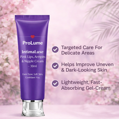 IntimaLuxe Pink Lips, Armpits & Nipple Cream – 30ml