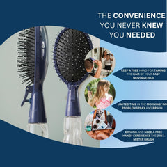 HydraComb Mist Spray Hair Brush