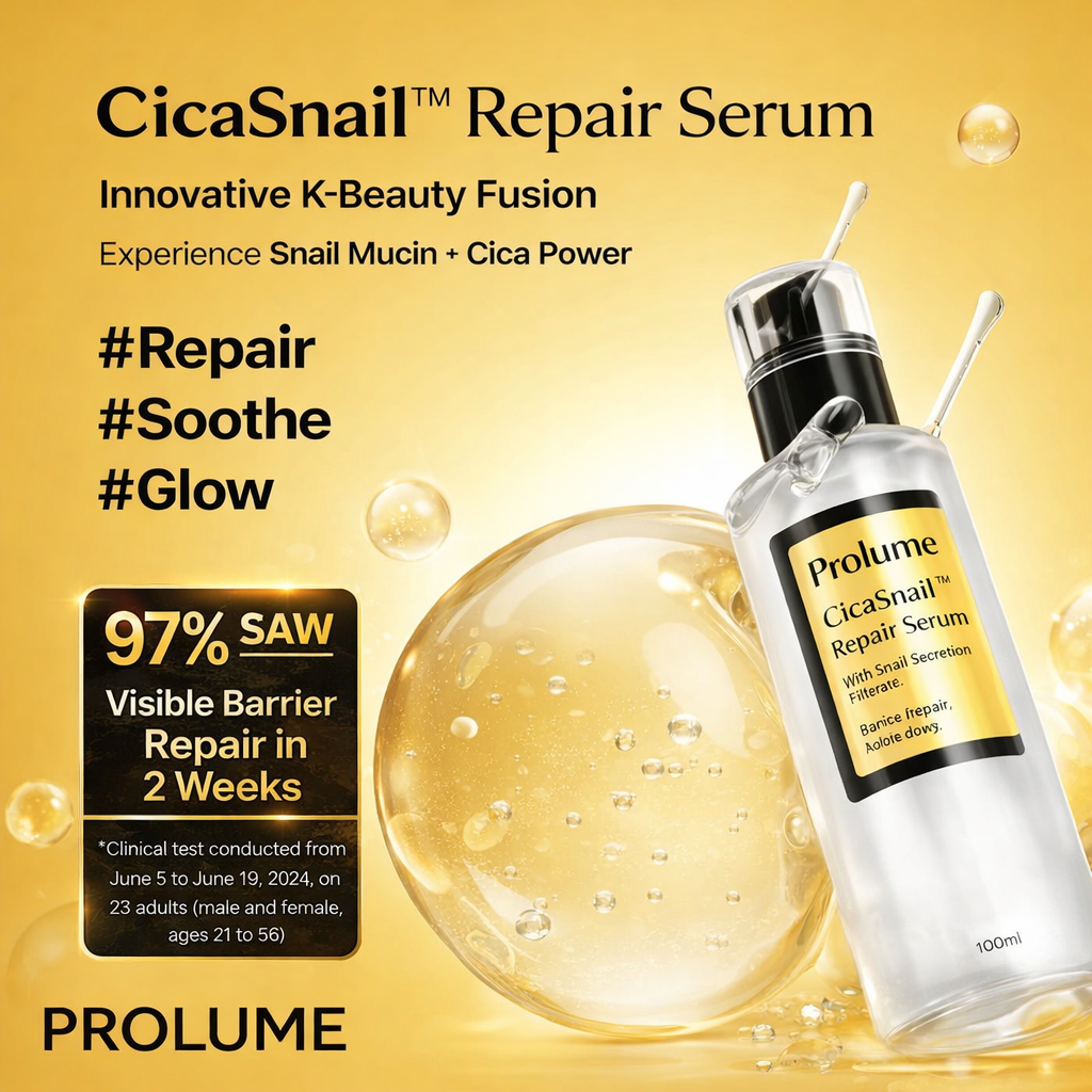 CicaSnail Repair Serum- With Snail Secretion Filtrate